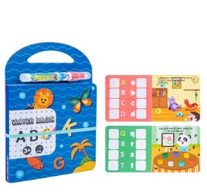 6744 *Pinta y Aprende c/Agua*  (18x26 cm.) 14 Pág. Libro Mágico+Marcador p/Agua. 4 Diferentes. - Imagen 4