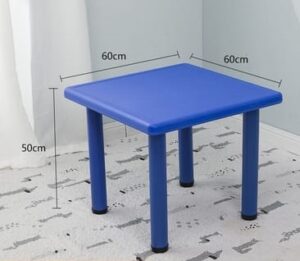 7303 *Mesa Cuadrada Infantil* (60x60x50 d/Altura cm.) 5 Colores Diferentes. - Imagen 7