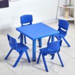 7303 *Mesa Cuadrada Infantil* (60x60x50 d/Altura cm.) 5 Colores Diferentes. - Imagen 11