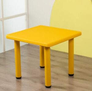 7303 *Mesa Cuadrada Infantil* (60x60x50 d/Altura cm.) 5 Colores Diferentes. - Imagen 3