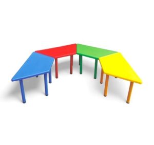 7401 *Mesa Trapecio* (120-60x 50cm.) 3 Colores Diferentes. - Imagen 6