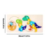 E1314 *Rompecabezas Gruesas d/Secuencias* (29.5x15 cm.) INDIVIDUAL. 5 Diferentes. - Imagen 8