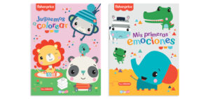 5670 *Fisher Price Primeras Emociones-Juguemos a Colorear * (21x27 cm.) 24 Pág. 2 Diferentes. - Imagen 2