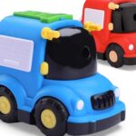 J241 *Sacapuntas Metálico d/Cuerda Camioncitos* (13.5x9 cm.) INDIVIDUAL.