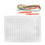 6714 *TABLITA PLÁSTICA TEJEDORA* (28x20 cm.) Tablero +2 Punzones c/Cordones. - Imagen 3