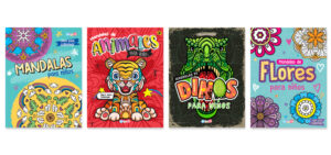 4826 *Mándalas PARA NIÑOS* (21x27 cm.) 64 Pág.  4 Diferentes. - Imagen 3