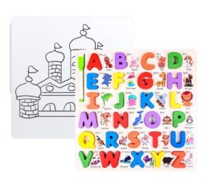 6864 *Rompecabezas Pintaron ABC Asociados* (30x30 cm.)