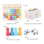 6894 *Multiplicador e/Estuche Magnetico de Operaciones* (23x23 cm.) Tablero+50 Figuras Magnéticas+2 Dados+4 Villanos+95 Tarjetas. - Imagen 10