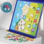 6894 *Multiplicador e/Estuche Magnetico de Operaciones* (23x23 cm.) Tablero+50 Figuras Magnéticas+2 Dados+4 Villanos+95 Tarjetas. - Imagen 7