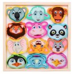 6914 *Tablero Cognitivo 12 Dibujos y Figuras* (21.5x21.5 cm.) 8 Diferentes. - Imagen 3