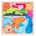 6914 *Tablero Cognitivo 12 Dibujos y Figuras* (21.5x21.5 cm.) 8 Diferentes. - Imagen 7