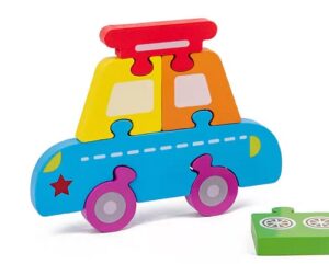 6934 *Rompecabezas Grueso de 6 Pcs.* (15x15 cm.) 12 Diferentes. - Imagen 2