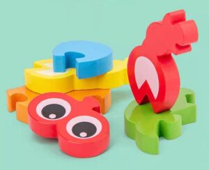 6934 *Rompecabezas Grueso de 6 Pcs.* (15x15 cm.) 12 Diferentes. - Imagen 4