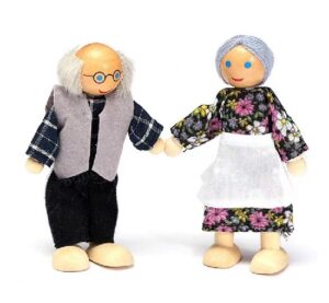 6974 *Familia de Madera e/Caja de Cartón* (20x12 cm.) 6 Pcs. - Imagen 5