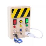 7114 *Tablero Cuadrado Sensorial c/Apagadores* (10x14 cm.) INDIVIDUAL. - Imagen 3