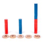 7134 *Tablero Digital Montessori Números al 10* (25x17 cm.) 2 Tableros+43 Pcs. - Imagen 5