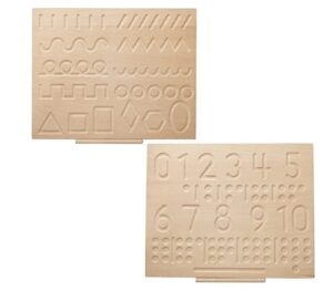 7154 *Tablero Doble de Escritura Montessori Números y Líneas* (29.5x29.5 cm.) - Imagen 3
