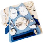 7214 *Buhito Azul Montessori Tablero Sensorial de Habilidades Finas* (33x30 cm.) - Imagen 5