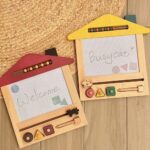 7234 *Pizarrón Mágico d/Madera Montessori* (35x35 cm.) - Imagen 4