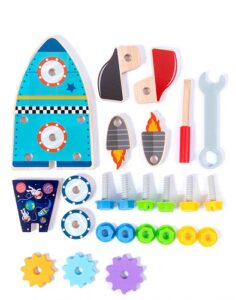 7254 *Cohete Espacial Doble Vista p/Armar* (14x28 cm.) 26 Pcs. - Imagen 7