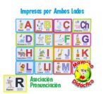 9651 *Tarjetas Didácticas ABC Asociado en Español* (15x10.5 cm.) 28 Pcs. - Imagen 3