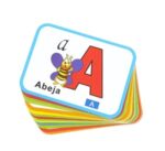 9651 *Tarjetas Didácticas ABC Asociado en Español* (15x10.5 cm.) 28 Pcs.