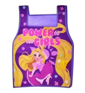 8299 *Mandil-Batita Escolar Infantil Rapunzel* (35x48 cm.) INDIVIDUAL.