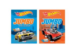 5694 *Hot Wheels Jumbo* (21x27 cm.) 128 Pág. 2 Diferentes.