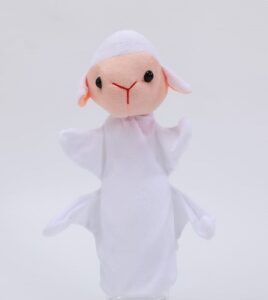 W-154 *PAQUETE c/12 Guiñoles d/Mano Animalitos*(20 cm.) - Imagen 3