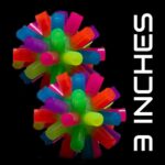 0015 *Pelota de Luz Puntas de Colores* (7.5 cm.) INDIVIDUAL. - Imagen 4