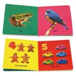 9652 *Mi Primer Libro de Cartón en ESPAÑOL* (13x13 cm.) 8 Pág. 6 Diferentes. - Imagen 6