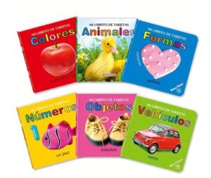 9652 *Mi Primer Libro de Cartón en ESPAÑOL* (13x13 cm.) 8 Pág. 6 Diferentes. - Imagen 2