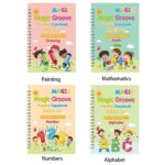 9658 *Cuaderno d/Escritura RANURA MÁGICA* (13x19 cm.) 16 Pág. 4 Libros+Pluma+Adaptador+5 Repuestos. - Imagen 10