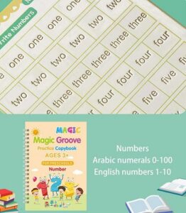 9658 *Cuaderno d/Escritura RANURA MÁGICA* (13x19 cm.) 16 Pág. 4 Libros+Pluma+Adaptador+5 Repuestos. - Imagen 4