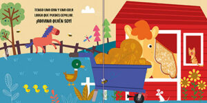 5595-0317 *EN LA GRANJA  4 Texturas Diferentes* (17x17 cm.) 16 Pág. 4 Diferentes. - Imagen 2