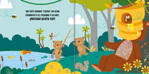 5595-0348 *EN LA JUNGLA  4 Texturas Diferentes* (17x17 cm.) 16 Pág. 4 Diferentes - Imagen 3