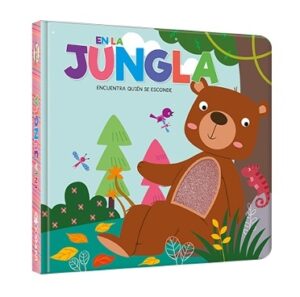 5595-0348 *EN LA JUNGLA  4 Texturas Diferentes* (17x17 cm.) 16 Pág. 4 Diferentes - Imagen 2