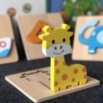 0383 *Rompecabezas d/Madera GRUESA de 3 o 4 Pcs.* (15x15 cm.) 12 Diferentes. - Imagen 4