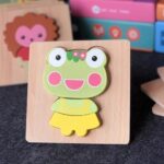 0383 *Rompecabezas d/Madera GRUESA de 3 o 4 Pcs.* (15x15 cm.) 12 Diferentes. - Imagen 9