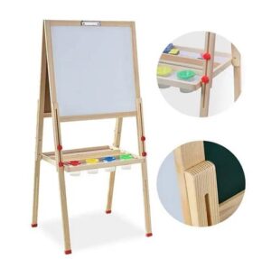 0488 *Caballete MAGNÉTICO ALTURA AJUSTABLE p/NIÑOS DE 4 a 10 AÑOS* (55x120-140 cm.) +10 Accesorios. - Imagen 6