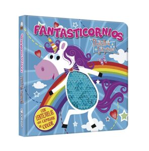 5571-1194 *FANTASTICORNIOS 6 Páginas d/Lentejuelas Cambian d/Color* (15x19 cm.) 10 Pág. - Imagen 2