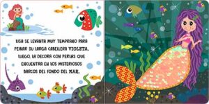 5571-1200 *SIREMÁGICAS 6 Páginas d/Lentejuelas Cambian d/Color* (15x19 cm.) 10 Pág. - Imagen 3