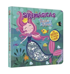 5571-1200 *SIREMÁGICAS 6 Páginas d/Lentejuelas Cambian d/Color* (15x19 cm.) 10 Pág. - Imagen 2