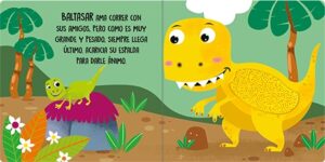 5557-2640 *LOS DINOS 6 Texturas Diferentes* (17x17 cm.) 10 Pág. 4 Diferentes. - Imagen 2