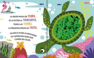 5540-2657 *BAJO EL MAR 6 Páginas con Lentejuelas Cambian de Color* (15x19 cm.) 10 Pág. - Imagen 3