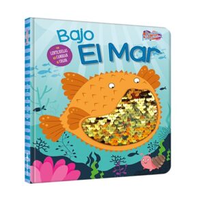 5540-2657 *BAJO EL MAR 6 Páginas con Lentejuelas Cambian de Color* (15x19 cm.) 10 Pág. - Imagen 2
