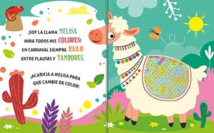 5540-2664 *AMIGOS BRILLANTES 6 Páginas con Lentejuelas Cambian de Color* (15x19 cm.) 10 Pág. - Imagen 3