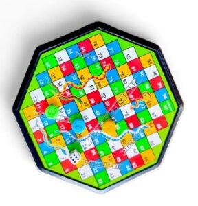 9722 *Mini Juego de Mesa Plástico* (14 cm.) SERPIENTRES Y ESCALERAS - Imagen 5