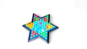 9722 *Mini Juego de Mesa Plástico* (14 cm.) DAMAS CHINAS - Imagen 3