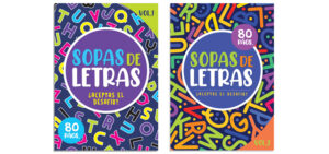 0454 *SOPA DE LETRAS Vol.1-2* (20x27 cm.) 80 Pág. 2 Diferentes. - Imagen 2
